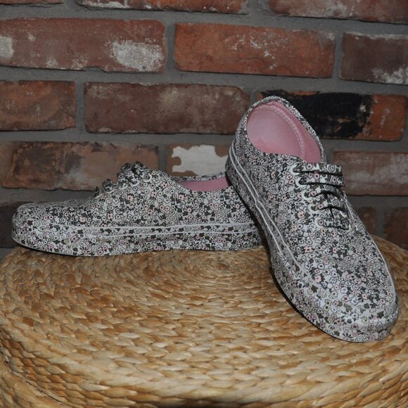 Vans Off the Wall All Over Print Mono Floral Skate Shoe M 7.5 EUR40.5 Unisex - Picture 7 of 9